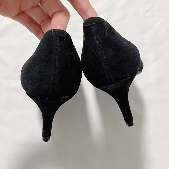 Cole Haan Marta Waterproof Pointed Toe Mid-Heel Pumps - Picture 9 of 12